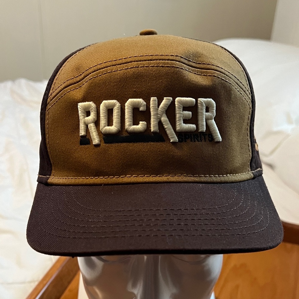 Rocker Two-Tone Trucker Hat - Brown/Tan